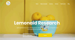 Desktop Screenshot of lemonaidresearch.co.uk
